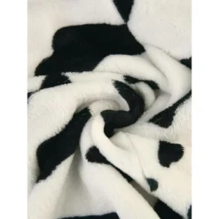 Agnes Orinda Women's Plus Size Flannel Cow Print Self Tie Waist Mid-Length Robe 12 Agnes Orinda Women's Plus Size Flannel Cow Print Self Tie Waist Mid-Length Robe -Agnes Orinda GUEST 01f9e5fb 0341 4587 a6bf 540606652197