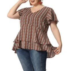 Agnes Orinda Women's Plus Size Retro Layered Peplum Boho Blouse 17 Agnes Orinda Women's Plus Size Retro Layered Peplum Boho Blouse -Agnes Orinda GUEST 03330767 5b88 4a0e 8479 dea6c725ace5