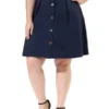 Agnes Orinda Women's Plus Size Work A Line Elastic Waist Flare Skirts 1 Agnes Orinda Women's Plus Size Work A Line Elastic Waist Flare Skirts -Agnes Orinda GUEST 0376040a e726 450a ac11 1630bb308966