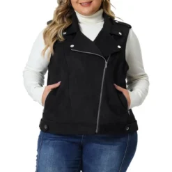 Agnes Orinda Women’s Plus Size Winter Lapel Zipper Utility Motorcycle Faux Suede Sleeveless Fashion Vests 11 Agnes Orinda Women’s Plus Size Winter Lapel Zipper Utility Motorcycle Faux Suede Sleeveless Fashion Vests -Agnes Orinda GUEST 059ada0f e8ad 44cc a571 49e2c2fbf7e6