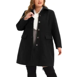Agnes Orinda Women's Plus Size Winter Outerwear Single Breasted Long Overcoats 19 Agnes Orinda Women's Plus Size Winter Outerwear Single Breasted Long Overcoats -Agnes Orinda GUEST 05c092bf 2aa4 44d9 bc93 439a49649f0f