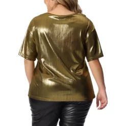 Agnes Orinda Women's Plus Size Metallic Holographic Concert Carival Party Blouse 11 Agnes Orinda Women's Plus Size Metallic Holographic Concert Carival Party Blouse -Agnes Orinda GUEST 08fe5bbe 652c 4123 b59e adc0b43a6887