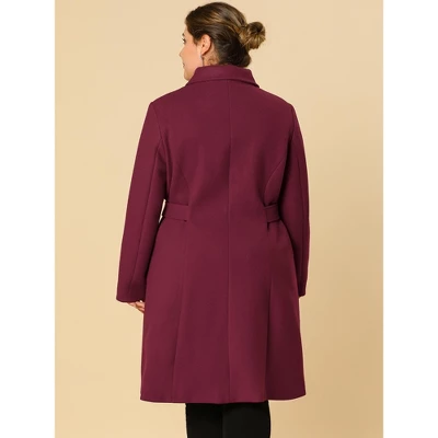 Agnes Orinda Women's Plus Size Winter Outfits Utility Belted Fashion Overcoats 6 Agnes Orinda Women's Plus Size Winter Outfits Utility Belted Fashion Overcoats - Image 4
