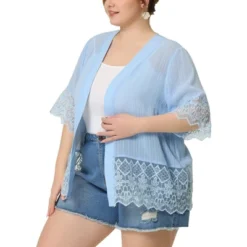 Agnes Orinda Women's Plus Size Cover-Up Lace Panel Texture Printed Boho Cardigans 17 Agnes Orinda Women's Plus Size Cover-Up Lace Panel Texture Printed Boho Cardigans -Agnes Orinda GUEST 0b55b79b 507e 4d45 98b0 28397061ac61
