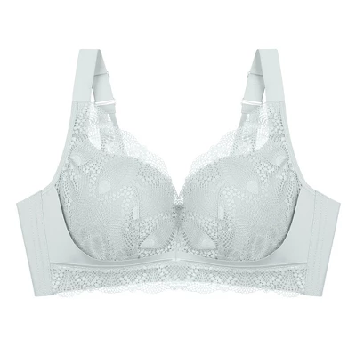 Agnes Orinda Women's Wirefree Comfortable Soft Push-Up Lace Trim Plunge Lingerie Bra 7 Agnes Orinda Women's Wirefree Comfortable Soft Push-Up Lace Trim Plunge Lingerie Bra - Image 5
