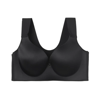 Agnes Orinda Women's Plus Size Wirefree Push-up Racerback Comfort Bra Full Coverage Bras 8 Agnes Orinda Women's Plus Size Wirefree Push-up Racerback Comfort Bra Full Coverage Bras - Image 6