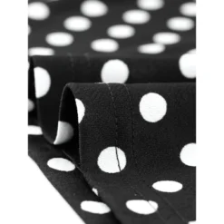 Agnes Orinda Women's Plus Size Formal Polka Dots 3/4 Sleeve Belt Bodycon Dress -Agnes Orinda GUEST 1738cee3 14fd 46cd 87d8 d58df758d991