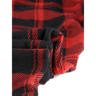 Agnes Orinda Women's Plus Size Check Leggings Stretch Festive Glen Plaid Skinny Pants 7 Agnes Orinda Women's Plus Size Check Leggings Stretch Festive Glen Plaid Skinny Pants - Image 5