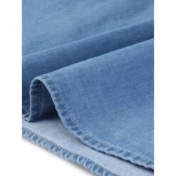 Agnes Orinda Plus Size Button Down Shirt For Women Denim Roll Sleeve Stand Collar Chambray Shirts Top 11 Agnes Orinda Plus Size Button Down Shirt For Women Denim Roll Sleeve Stand Collar Chambray Shirts Top -Agnes Orinda GUEST 1dfdce37 9853 4aa3 b9c5 db9ea3485541