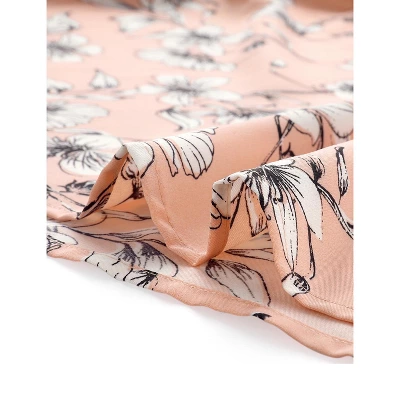 Agnes Orinda Women's Plus Size Top Floral Lace Panel Keyhole Back Flare Sleeve 7 Agnes Orinda Women's Plus Size Top Floral Lace Panel Keyhole Back Flare Sleeve - Image 5