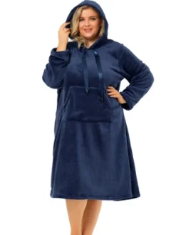 Agnes Orinda Women's Plus Size Flannel Hoodie Pocket Midi Nightgowns 13 Agnes Orinda Women's Plus Size Flannel Hoodie Pocket Midi Nightgowns -Agnes Orinda GUEST 237c0214 8230 44e8 a43c f17cd810e76e