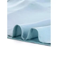 Agnes Orinda Women's Plus Size 3/4 Sleeve Belted High Low Hem Chambray T-Shirt Dress -Agnes Orinda GUEST 244f0334 2585 4c2b 9a22 4fcc9601762b