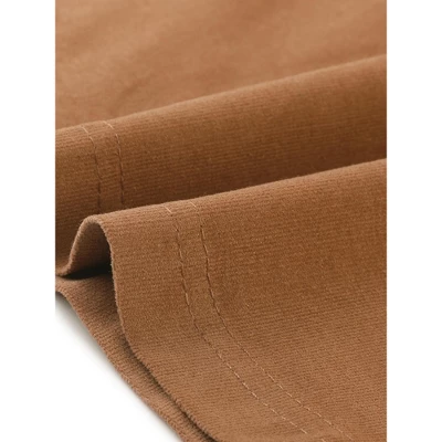 Agnes Orinda Women's Plus Size Corduroy Button Decor Elastic Waist A-Line Skirts 6 Agnes Orinda Women's Plus Size Corduroy Button Decor Elastic Waist A-Line Skirts - Image 4