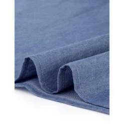 Agnes Orinda Women's Plus Size Buttons Belted Short Sleeves Chambray Shirtdress -Agnes Orinda GUEST 28ca2614 1d78 45cc b03a d87d9310e61f