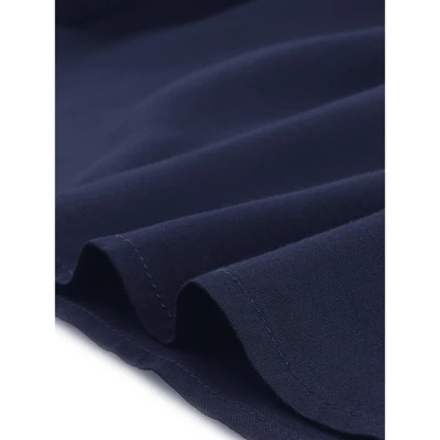 Agnes Orinda Women's Plus Size Tops Boho Flare Hem Short Sleeve Smocked Peplum Top 7 Agnes Orinda Women's Plus Size Tops Boho Flare Hem Short Sleeve Smocked Peplum Top - Image 5