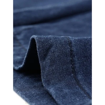 Agnes Orinda Women's Plus Size Jeans Zipper Slash Pocket Button Denim Cargo Shorts 6 Agnes Orinda Women's Plus Size Jeans Zipper Slash Pocket Button Denim Cargo Shorts - Image 4