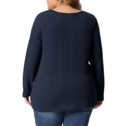 Agnes Orinda Women's Plus Size Knit Thin Fall Winter Trendy Crochet Comfy Pullover Sweaters -Agnes Orinda GUEST 2c2911ba 574d 4f08 9832 d82190300236