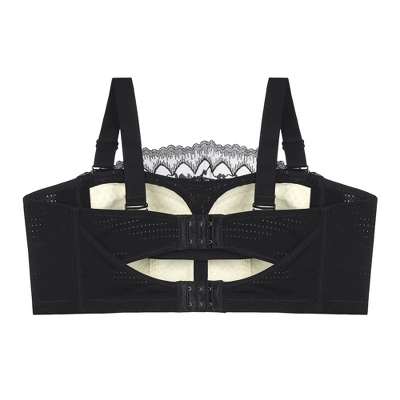 Agnes Orinda Women's Soft-cup Free Strap Strong Support Bars 3 Agnes Orinda Women's Soft-cup Free Strap Strong Support Bars