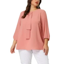 Agnes Orinda Women's Plus Size Work Round Neck Ruffle Chiffon Blouse Top 26 Agnes Orinda Women's Plus Size Work Round Neck Ruffle Chiffon Blouse Top -Agnes Orinda GUEST 2cc18947 f2f8 488d 858f 63a445fe8333