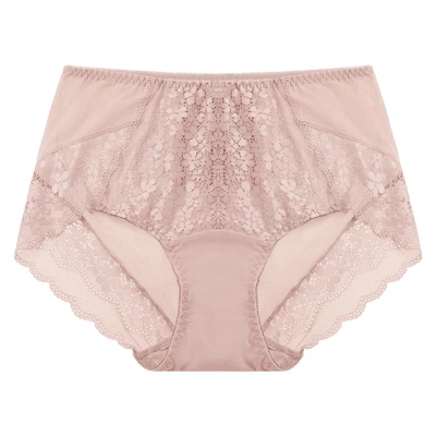 Agnes Orinda Women's Lace Trim High Rise Solid Brief Stretchy Underwear 9 Agnes Orinda Women's Lace Trim High Rise Solid Brief Stretchy Underwear - Image 7