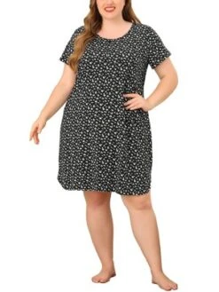 Agnes Orinda Women's Plus Size Short Sleeve Comfort Nightgown 15 Agnes Orinda Women's Plus Size Short Sleeve Comfort Nightgown -Agnes Orinda GUEST 30d58586 fa71 42cc 9dbb 1036cc704432