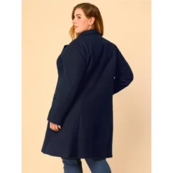 Agnes Orinda Women's Plus Size Winter Peacoat Notched Lapel Double Breasted Long Overcoats 20 Agnes Orinda Women's Plus Size Winter Peacoat Notched Lapel Double Breasted Long Overcoats -Agnes Orinda GUEST 322cec8f 4425 42f9 ae83 8a2b379eb611