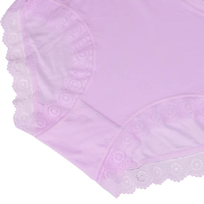 Agnes Orinda Women's Underwear 4 Pack Full Coverage Soft Briefs Hipster Panties 4 Agnes Orinda Women's Underwear 4 Pack Full Coverage Soft Briefs Hipster Panties - Image 2