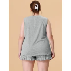 Agnes Orinda Women Plus Size Comfy Sleeveless Tank Top Loungewear Pajamas Set 9 Agnes Orinda Women Plus Size Comfy Sleeveless Tank Top Loungewear Pajamas Set -Agnes Orinda GUEST 375b86d3 0b1e 4d8e 906c 7713b4cc9ee2