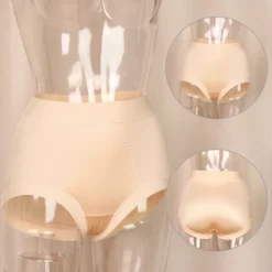 Agnes Orinda Women's Seamless High Rise Laser Cut Brief Comfort Stretchy Underwear