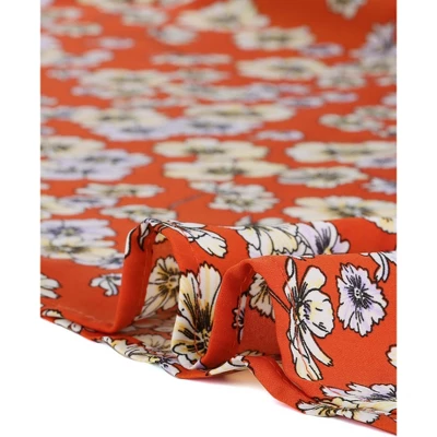 Agnes Orinda Women's Plus Size Boho Wrap Floral Beach Lightweight A Line Skirt 7 Agnes Orinda Women's Plus Size Boho Wrap Floral Beach Lightweight A Line Skirt - Image 5