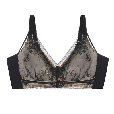 Agnes Orinda Women Plus Full Coverage Floral Lace Push-Up Bras 6 Agnes Orinda Women Plus Full Coverage Floral Lace Push-Up Bras - Image 4