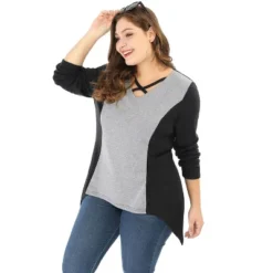 Agnes Orinda Womens Plus Size Tunic Tops Criss Cross V Neck Long Sleeve T Shirt Casual Tops 13 Agnes Orinda Womens Plus Size Tunic Tops Criss Cross V Neck Long Sleeve T Shirt Casual Tops -Agnes Orinda GUEST 4899a668 55b5 42b4 87d9 eba67c2caf13