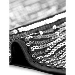 Agnes Orinda Women's Plus Size Sequin Sparkly One Shoulder Short Sleeve Party Blouses -Agnes Orinda GUEST 493ac6f2 ee75 487a 9933 fb3eecea9045