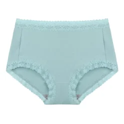 Agnes Orinda Women Plus Mid Waisted Lace Trim Soft Breathable Stretch Briefs Underwear -Agnes Orinda GUEST 4a9d0c4d 55d6 47d8 9306 7d1b0e37d371