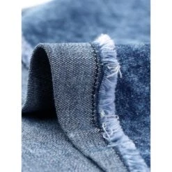 Agnes Orinda Women's Plus Size High Rise Fashion Denim Roll-Up Stretched Ripped Jean Shorts -Agnes Orinda GUEST 52c41186 ecb9 4fcf a2e7 069f4c1ccb13