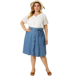 Agnes Orinda Women's Plus Size Pin Dots V-Neck Dressy Trendy Fashion Summer Blouses -Agnes Orinda GUEST 53ff8656 1dce 4caf ae0e 71463e838f85