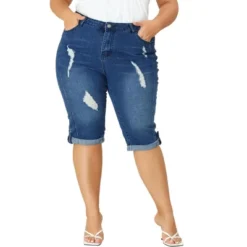 Agnes Orinda Women's Plus Size Mid-Rise Curvy Skinny Stretch Denim Jean Capri 25 Agnes Orinda Women's Plus Size Mid-Rise Curvy Skinny Stretch Denim Jean Capri -Agnes Orinda GUEST 546a5b66 82ec 4d0a 95f7 aacc6c28278d