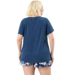 Agnes Orinda Women's Plus Size Summer Soft 2 Piece Short Sleeve Shirt With Shorts With Pockets Pajama Sets 11 Agnes Orinda Women's Plus Size Summer Soft 2 Piece Short Sleeve Shirt With Shorts With Pockets Pajama Sets -Agnes Orinda GUEST 5483ed16 19ab 48f1 a6cb e7ad2ef71b0e
