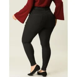 Agnes Orinda Women's Plus Size Mid Rise Zip Fly Skinny Ripped Jeans 12 Agnes Orinda Women's Plus Size Mid Rise Zip Fly Skinny Ripped Jeans -Agnes Orinda GUEST 57c97f69 322e 4e76 9a1f f881f7a3955d