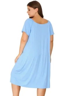 Agnes Orinda Women's Plus Size Knit Sweetheart Neck Short Sleeve Nightgowns 9 Agnes Orinda Women's Plus Size Knit Sweetheart Neck Short Sleeve Nightgowns -Agnes Orinda GUEST 58b43cee 4f1b 470d b4aa ff9043db25ac