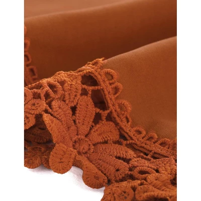 Agnes Orinda Women's Plus Size Fashion Pleated V Neck Long Sleeve Solid Blouses 7 Agnes Orinda Women's Plus Size Fashion Pleated V Neck Long Sleeve Solid Blouses - Image 5