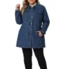 Agnes Orinda Women's Plus Size Buttons Long Sleeve Jean Jackets 2 Agnes Orinda Women's Plus Size Buttons Long Sleeve Jean Jackets -Agnes Orinda GUEST 65473c29 987b 4d0a a212 685e6b9639a3
