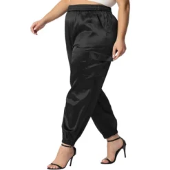 Agnes Orinda Women's Plus Size Cargo Elastic Waist Athleisure Ankle Length Satin Joggers Pant 15 Agnes Orinda Women's Plus Size Cargo Elastic Waist Athleisure Ankle Length Satin Joggers Pant -Agnes Orinda GUEST 6ffca860 2c88 4bca 8f05 bff414683401