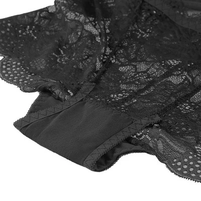 Agnes Orinda Womens Plus Lace Panties High Waisted Brief Underwear 4 Agnes Orinda Womens Plus Lace Panties High Waisted Brief Underwear - Image 2