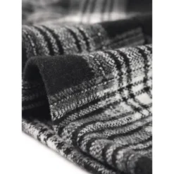 Agnes Orinda Women's Plus Size Plaid 3/4 Sleeves Work Office Blazers Jacket Suits -Agnes Orinda GUEST 776f370d b4e9 44b8 a386 ba0f4bd9bda6