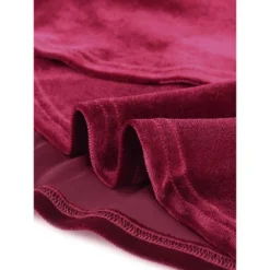 Agnes Orinda Women's Plus Size Skirt Ruffled Hem Velvet Wrap Skirts 10 Agnes Orinda Women's Plus Size Skirt Ruffled Hem Velvet Wrap Skirts -Agnes Orinda GUEST 77c98638 61b3 437f ac95 d3e2652d736c
