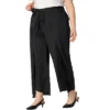 Agnes Orinda Women's Plus Size Split Wide Leg Tie Knot High Rise Palazzo Formal Outfits Pants -Agnes Orinda GUEST 77db97a6 9a38 4c6b 8256 d35dc8004c47