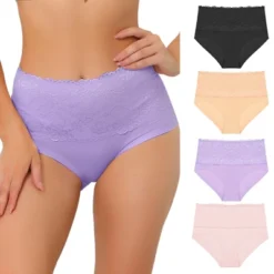 Agnes Orinda Women's Underwear Stretch Packs Lace High Rise Comfort Briefs 27 Agnes Orinda Women's Underwear Stretch Packs Lace High Rise Comfort Briefs -Agnes Orinda GUEST 7921a9f7 155d 4402 a122 7e17a9ac7767
