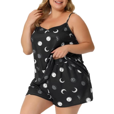 Agnes Orinda Women's Plus Size Foral Top With Elastic Waist Shorts Nightgown Set 9 Agnes Orinda Women's Plus Size Foral Top With Elastic Waist Shorts Nightgown Set - Image 7