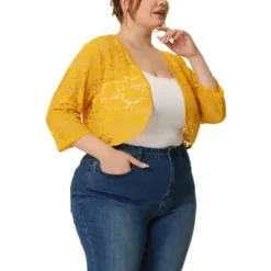 Agnes Orinda Women’s Plus Size Shrug Cardigan 3/4 Sleeves Floral Lace Crop Shrugs 27 Agnes Orinda Women’s Plus Size Shrug Cardigan 3/4 Sleeves Floral Lace Crop Shrugs -Agnes Orinda GUEST 7b5f8429 8cf0 4f84 a40e bdce86b1cb96